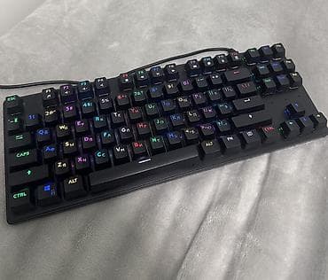 DEXP Blazing Pro RGB – mexaniki klaviatura. (blue switch) Sesini