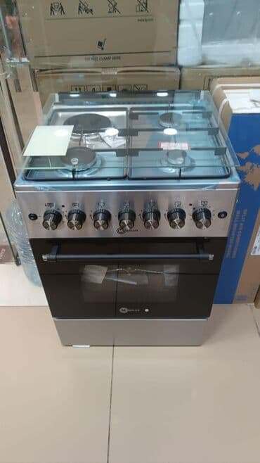 Qarışıq sobası Ayrıca dayanan, 4 gözlü, Yeni