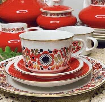 qab qacaq sederek instagram: Çay dəsti — 3