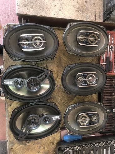Avtomobil üçün 6 ədəd oval akustik dinamik dəsti - Brendlər: Pioneer