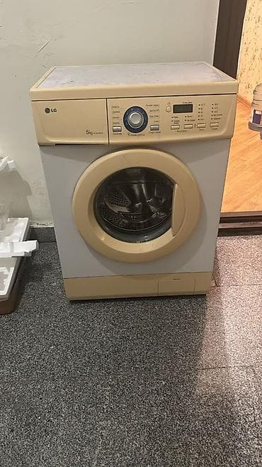 Paltaryuyan maşın LG, 5 kq, Təmirə ehtiyacı var, Avtomat, Qurutmasız, Kredit yoxdur, Ünvandan götürmə — 2