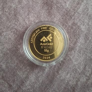 satt: AzerGold 10 qızıl sikkə Satış qiymetinden ucuza verirəm — 1