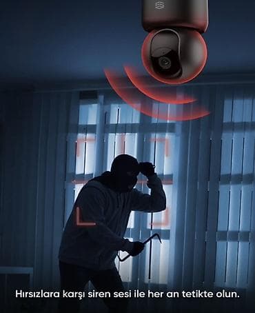 ev kamera sistemleri: Ağıllı Daxili Təhlükəsizlik Kamerası – 2K QHD Alınıb isdifade — 5
