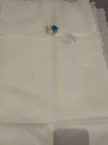 Постельное белье: Новый цвет - Белый Скатерть, Самовывоз, Бесплатная доставка, Платная доставка — 3