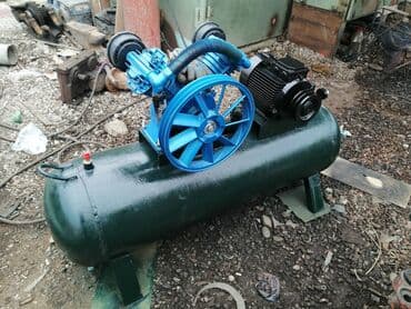 hava kampressor: Kompressor.0,8 m3. 12 atmosfer.500 litrlik.Elektirik mühərriki 7.5 — 1