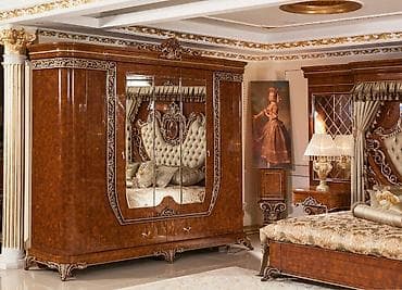 turk yataq mebelleri: 2 təknəfərlik çarpayı, Dolab, Komod, Termo, Türkiyə, Yeni — 4