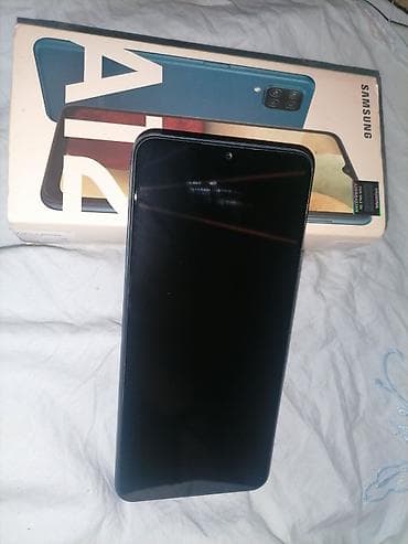 samsung tab e: Samsung Galaxy A12, 32 GB, rəng - Mavi, İki sim kartlı — 3