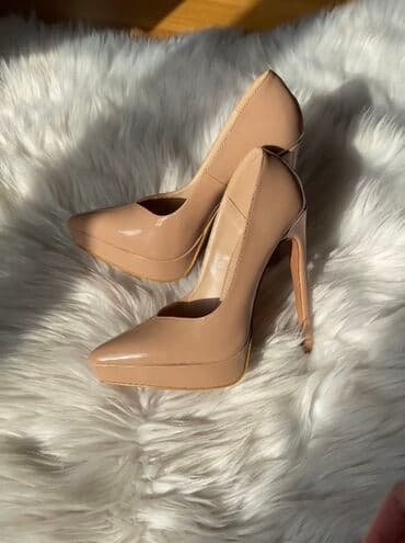 qadın maşınlarının qiyməti: Tuflilər, Asos, Ölçü: 36, rəng - Bej, Yeni — 2