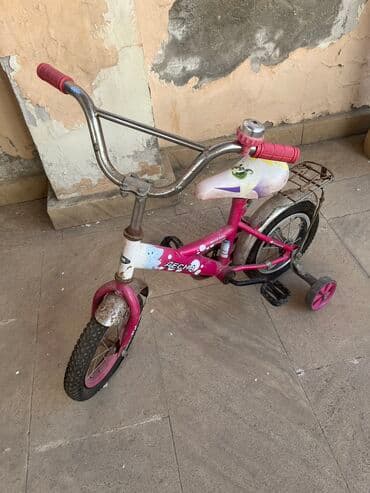 velosiped uşaq üçün: İşlənmiş Dörd təkərli Uşaq velosipedi 12", sürətlərin sayı: 1, Ünvandan götürmə — 2