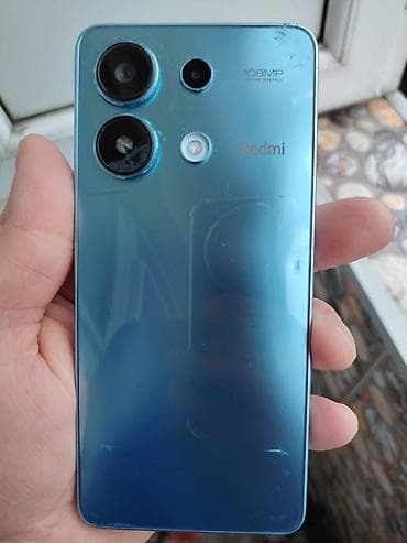 redmi 8 satisi gencede: Redmi Note 13, 256 GB, rəng - Mavi, Barmaq izi — 4