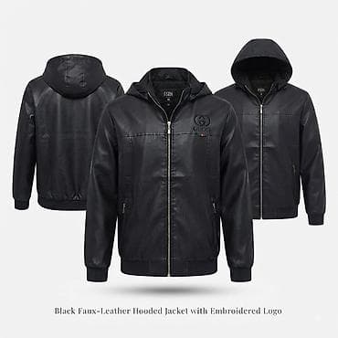 kurtk: Kurtka, Dəri, Payız, Gucci, 2XL — 1