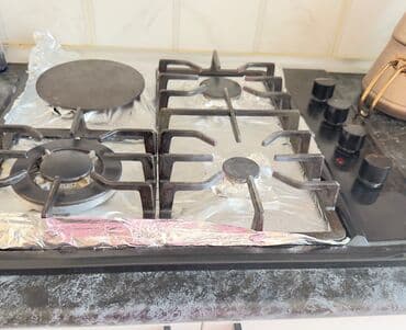 Кухонные вытяжки: Вытяжка цвет - Черный, Б/у — 2