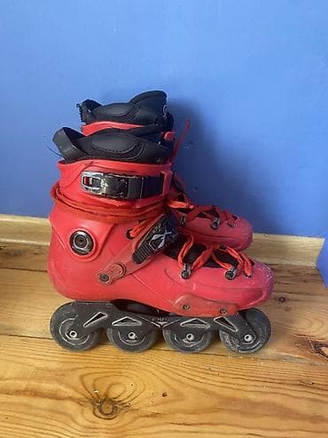 SEBA FR2 ( sıfır qiymeti ) (750 AZN) Qırmızı rəngli inline konki (4