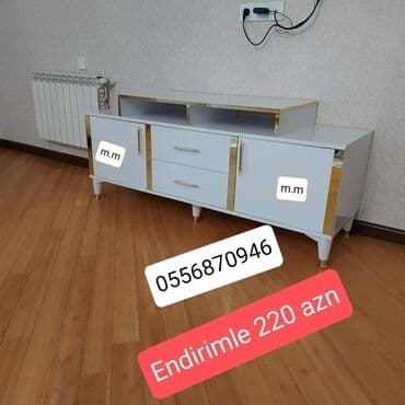 mətbəx rəfləri: Yeni, Düz TV altlığı, Polkalı, Laminat, Azərbaycan — 2