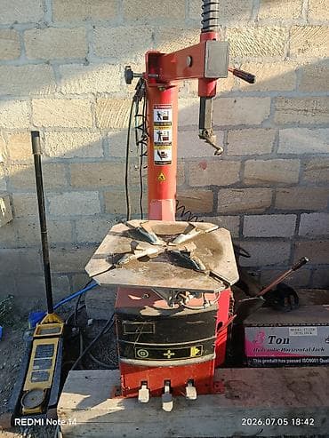 servis avadanliqlari: Avtoşin servisi üçün avadanlıqlar paketi Tərkib: - Şin söküb-taxma — 1