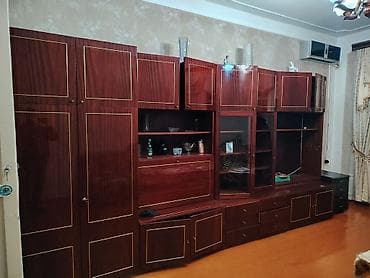 taxta dolab: 3 qapılı, Siyirməli, Qəhvəyi, Digər material, Açılan, Düz dolab — 7