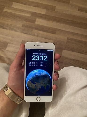 IPhone 8 Plus, 64 GB, Rose Gold, Barmaq izi — 2