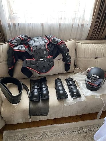 Motosiklet üçün tam qoruyucu dəst Hamisi bir yerde satilir tep tezdir