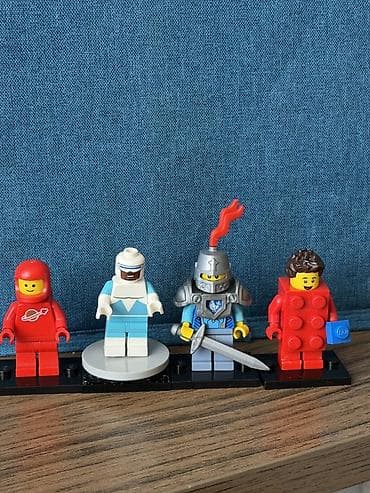 heyvan oyuncaqları: LEGO minifiqur kolleksiyası – müxtəlif temalar və aksesuarlarla — 10