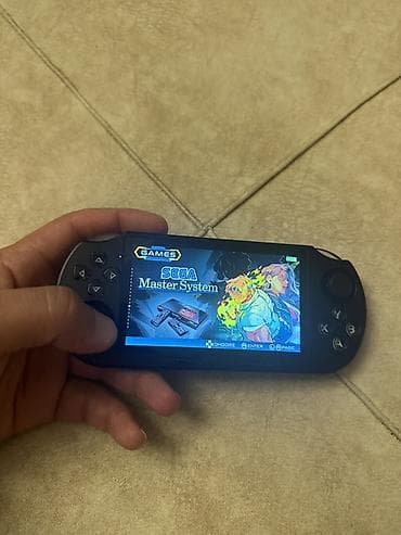 oyun sukani: Portativ oyun konsolu SF3000. Daxilində 22959 oyun var. Zaryadkanı əla — 9