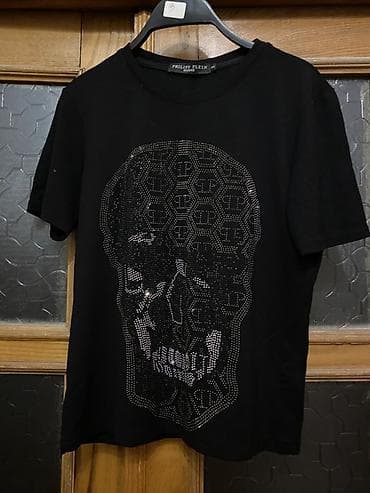 philip plein: Philipp Plein Homme qısaqoll t‑şört оригинал есть баркод - Rəng — 2