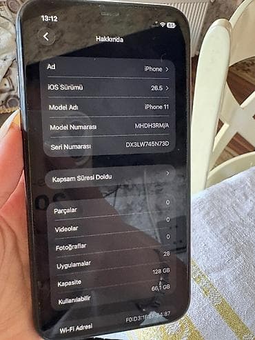 ayfon 11 yeni: IPhone 11, 128 GB, Qara — 4