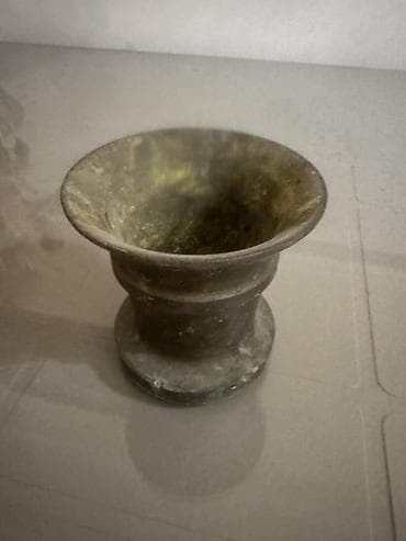 Təsvir: - Material: tökmə metal (bürünc/çəkiyə yaxın ağır ərinti) -