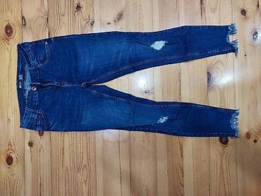 cins sumka: FR Sister qadın cins şalvarı - Model: Skinny, Low Waist - Ölçü: W30 - — 1