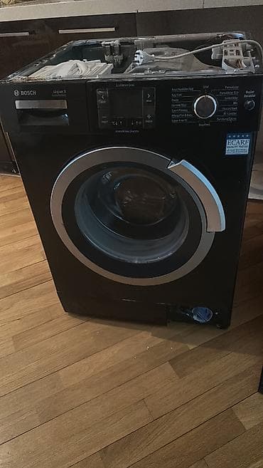 bosch elektrik malları: Paltaryuyan maşın Bosch, 9 kq, Təmirə ehtiyacı var, Avtomat, Ünvandan götürmə — 4