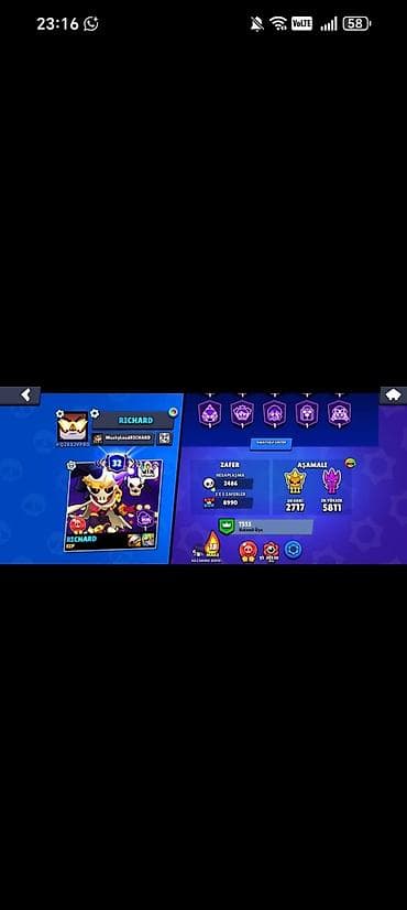 PS2 & PS1 (Sony PlayStation 2 & 1): Brawl stars 60 k hesab. Ciddi alıcılar yazsın. Barter yoxdu. Qiymət 18 — 3