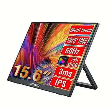 nintendo switch oyunlari: ANMITE 15.6” Portable Sensorlu Monitor 💠 15.6 düym Full HD IPS ekran — 1
