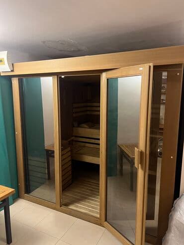 Gözəllik və estetika avadanlığı: Sauna satılır.1-2 dəfə istifadə edilib.Almaniya firmasına — 2