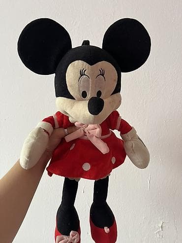dəmir oyuncaq: Yumşaq oyuncaqlar - Qırmızı ürək formalı yumşaq oyuncaq - Minnie — 4