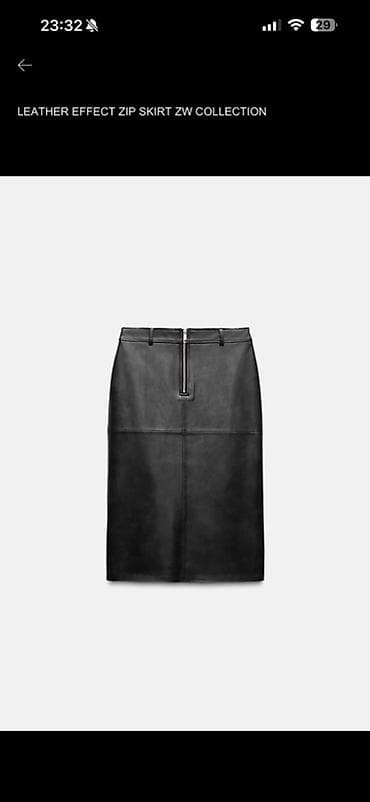 yun şarf: Polo köynək, Zara, M, rəng - Qara — 2