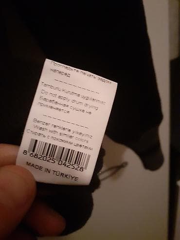 kişi geyimləri: Sviter, L, rəng - Qara — 7