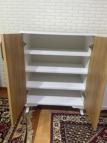 işləmiş dolablar: Açılan, 2 qapılı Düz dolab, Ayaqqabı dolabı — 2