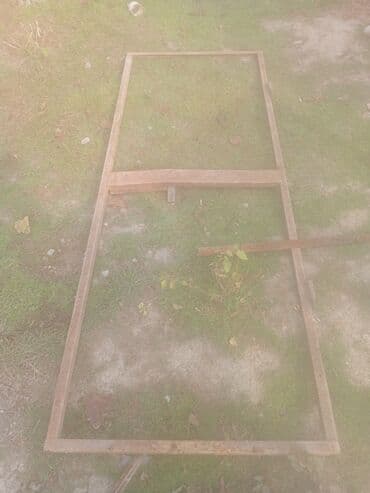 Metaldan hazırlanmış düzbucaqlı karkas - Material: qalın divarlı