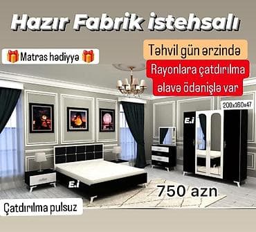 İkinəfərlik çarpayı, Tumba, Dolab, Termo, Yeni