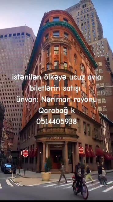 Bıçaqlar: Xidmət: Ucuz aviabiletlərin satışı Təkliflər: - İstənilən ölkəyə — 1