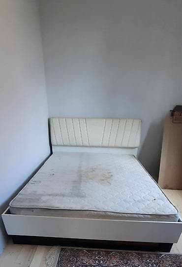 krafat: İkinəfərlik çarpayı, Bazasız, Matras ilə, Siyirməsiz — 2