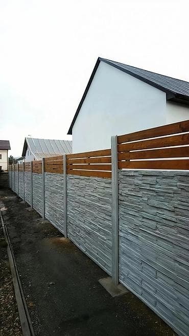 ciledagi bitkisi: Beton dekorativ panel hasar sistemi Təsvir: - Ultra realistik “təbii — 4