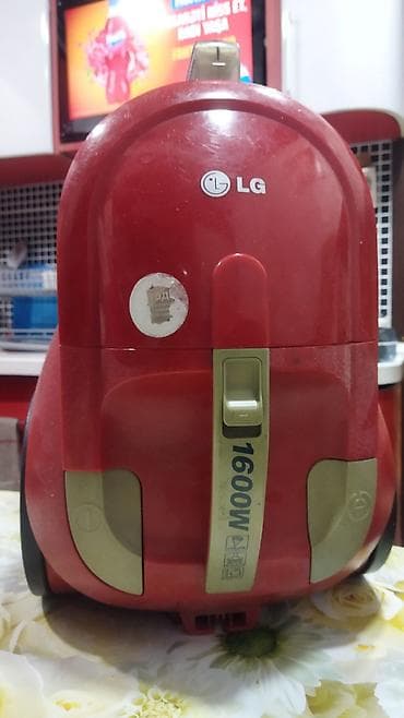 LG tozsoran – 1600W - Güc: 1600 W (korpus üzərində qeyd olunub) – — 1