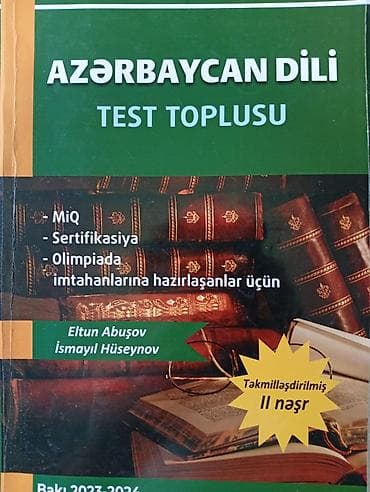 somavar satışı: Satılır: 3 adda tədris vəsaiti və test toplusu 1) Fizikadan sinif — 2