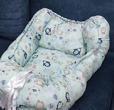 bamboo döşek: Oğlan və qız üçün, Yeni, Beşik, Dəst ilə, Matras ilə, Yellənmə mexanizmsiz — 1