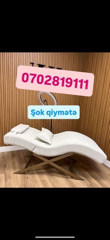 умывалка для лица: Yeni, Kosmetoloji kuşetka, rəng - Ağ — 1