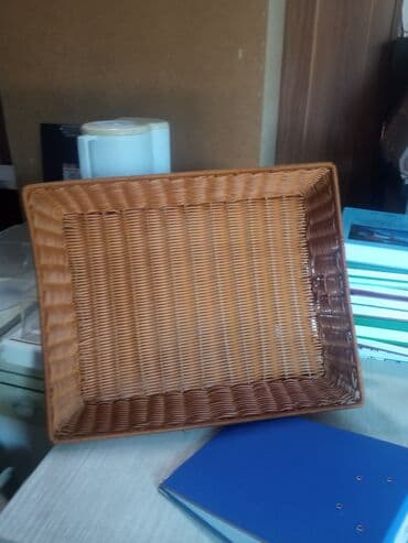 lazer otagi arenda: Bu, geniş imkanlar təklif edən düzbucaqlı formada, hörülmüş səbətdir — 1