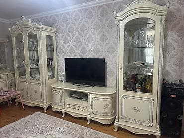 divan və kreslo: Klassik üslubda tam mebel dəsti - Yataq otağı: başlığı kapitonajlı — 2