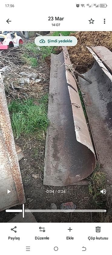 İstehsal avadanlığı: Demir axurlar satılır Xaçmaz rayonu Ağaşirin oba kendi metrə ile — 3