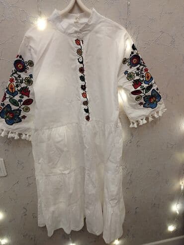 ağ qadın ətəkləri: Paltar M razmer — 1