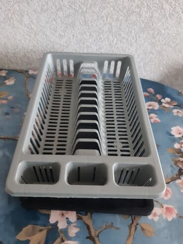 потолочные сушилки для белья: Stolüstü qab-qacaq qurudan stend — 1